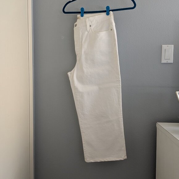 Madewell The Petite Perfect Vintage Wide-Leg Crop Jean - Picture 2 of 5